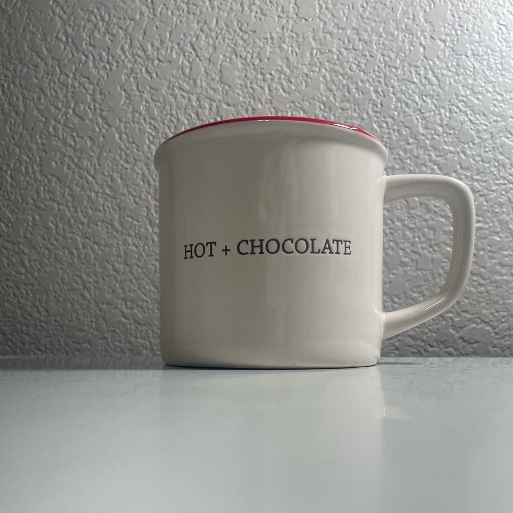 Hot + Chocolate mug